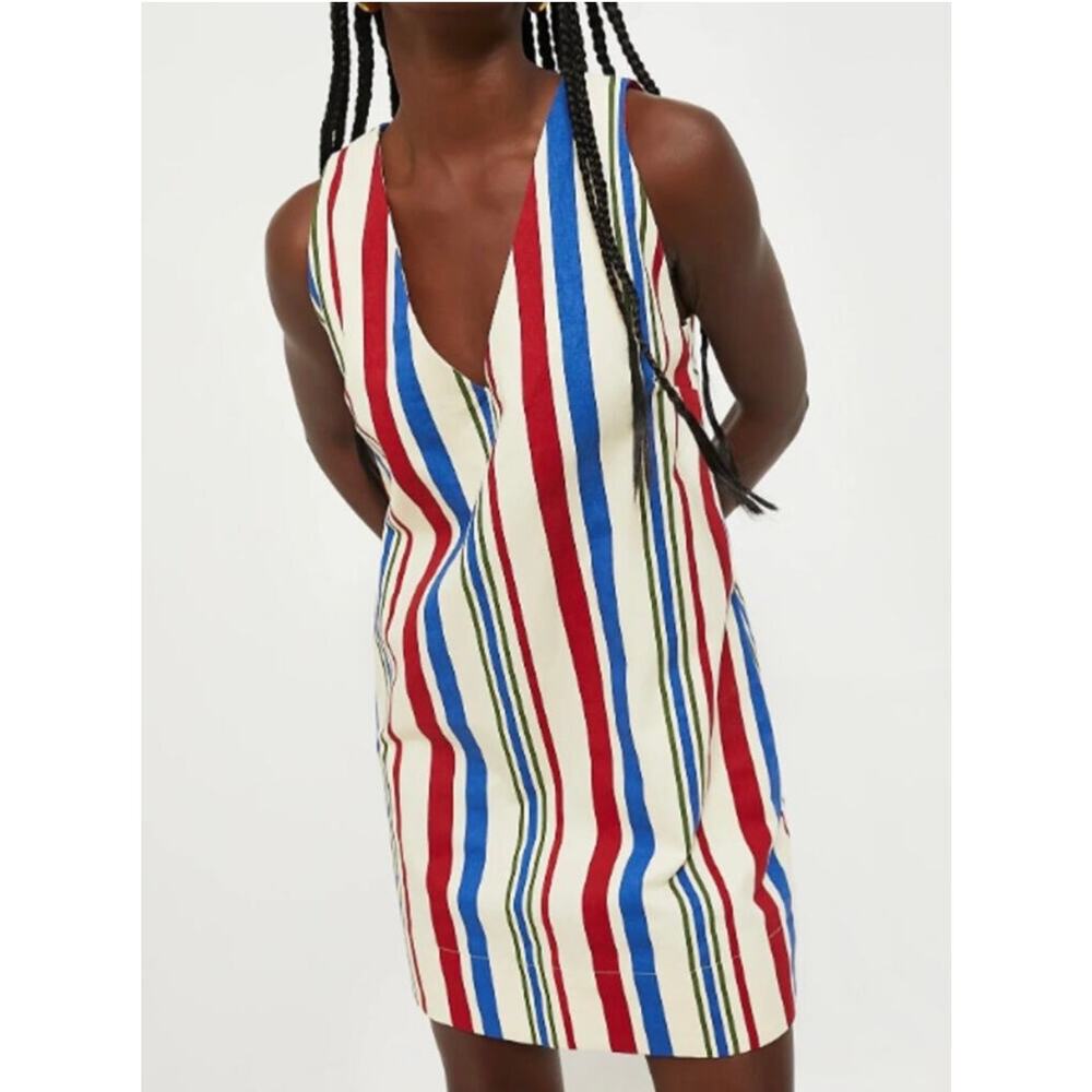Pomander Place Americana Stripe Kira Mini Dress XL NWT - Picture 6 of 16